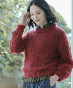 GIANNI LO GIUDICE / ジャンニ・ロ・ジュディチェ ニット・セーター | ローゲージモヘアニット