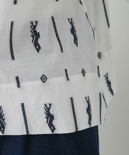 GIANNI LO GIUDICE / ジャンニ・ロ・ジュディチェ シャツ・ブラウス | オリエンタル刺繍ボタンダウンシャツ | 詳細5