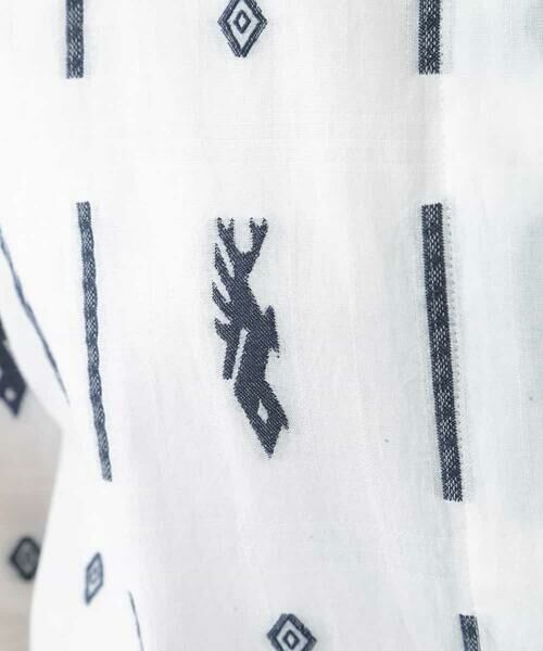 GIANNI LO GIUDICE / ジャンニ・ロ・ジュディチェ シャツ・ブラウス | オリエンタル刺繍ボタンダウンシャツ | 詳細6