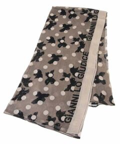 GIANNI LO GIUDICE / ジャンニ・ロ・ジュディチェ マフラー・ショール・スヌード・ストール | ドットデザイン大判スカーフ