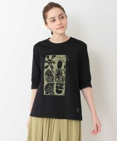 【洗える】アニマルグラフィックコットンＴシャツ