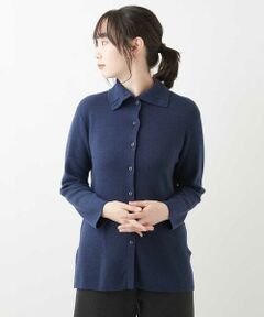 GIANNI LO GIUDICE / ジャンニ・ロ・ジュディチェ カーディガン・ボレロ | スムース編みニットロングカーディガン