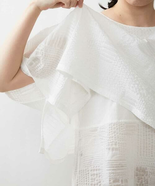 GIANNI LO GIUDICE / ジャンニ・ロ・ジュディチェ カットソー | 【洗える】ケープカラーデザインカットソー | 詳細10