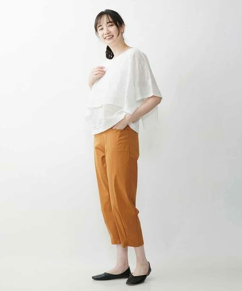 GIANNI LO GIUDICE / ジャンニ・ロ・ジュディチェ カットソー | 【洗える】ケープカラーデザインカットソー | 詳細12