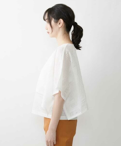 GIANNI LO GIUDICE / ジャンニ・ロ・ジュディチェ カットソー | 【洗える】ケープカラーデザインカットソー | 詳細4