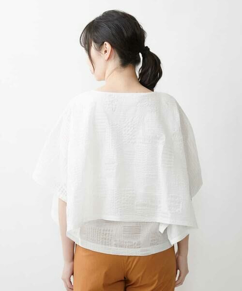 GIANNI LO GIUDICE / ジャンニ・ロ・ジュディチェ カットソー | 【洗える】ケープカラーデザインカットソー | 詳細5