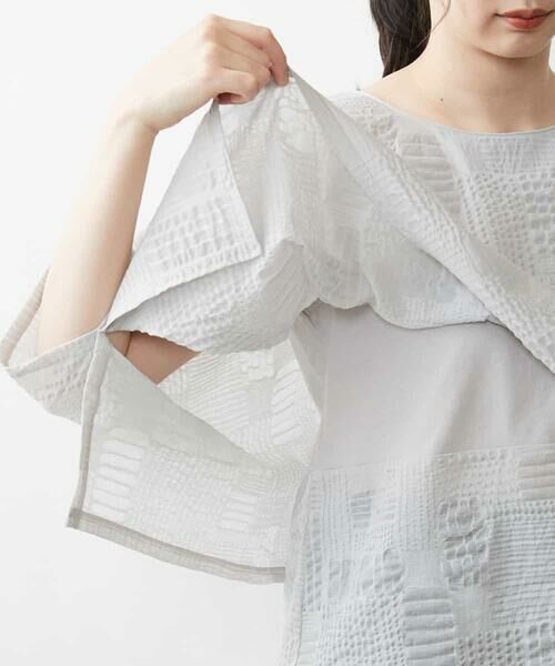 GIANNI LO GIUDICE / ジャンニ・ロ・ジュディチェ カットソー | 【洗える】ケープカラーデザインカットソー | 詳細17