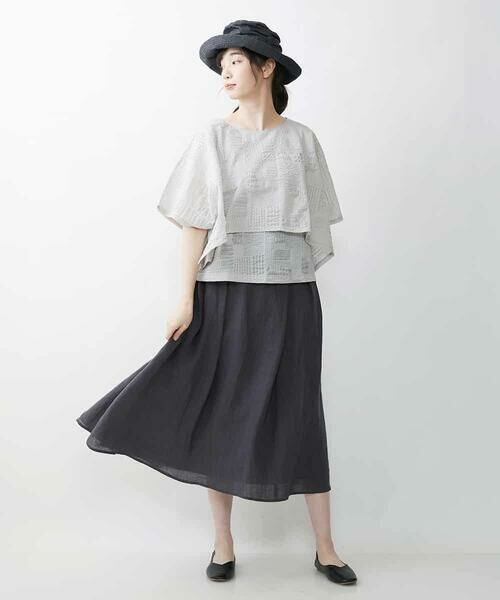 GIANNI LO GIUDICE / ジャンニ・ロ・ジュディチェ カットソー | 【洗える】ケープカラーデザインカットソー | 詳細18