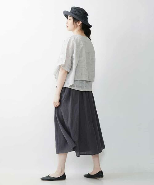 GIANNI LO GIUDICE / ジャンニ・ロ・ジュディチェ カットソー | 【洗える】ケープカラーデザインカットソー | 詳細20