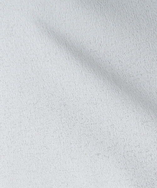 GIANNI LO GIUDICE / ジャンニ・ロ・ジュディチェ カットソー | 【洗える】七分丈ハイネックメッシュトップス | 詳細8