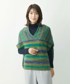 GIANNI LO GIUDICE / ジャンニ・ロ・ジュディチェ ニット・セーター | [洗える・日本製]カスリボーダーニット