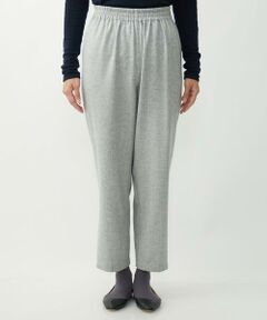 [日本製]カシミヤブレンドテーパードパンツ