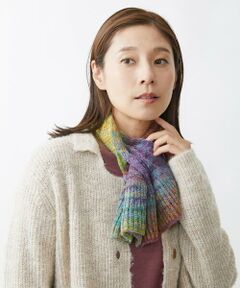 GIANNI LO GIUDICE / ジャンニ・ロ・ジュディチェ マフラー・ショール・スヌード・ストール | [日本製]カラフルグラデーションスヌード