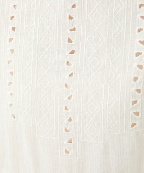 GIANNI LO GIUDICE / ジャンニ・ロ・ジュディチェ シャツ・ブラウス | [洗える・日本製]綿麻エスニック刺繍チュニックブラウス | 詳細15