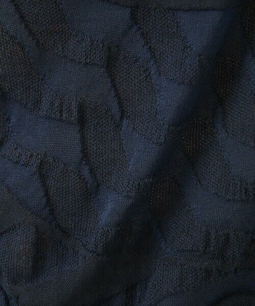 GIANNI LO GIUDICE / ジャンニ・ロ・ジュディチェ ニット・セーター | [洗える]ウェーブプレーティング刺繍ニット | 詳細18