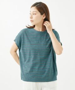 GIANNI LO GIUDICE / ジャンニ・ロ・ジュディチェ カットソー | [洗える・日本製]ソーナノボーダープルオーバーカットソー