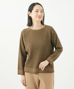 GIANNI LO GIUDICE / ジャンニ・ロ・ジュディチェ ニット・セーター | 畦プレーティングニット