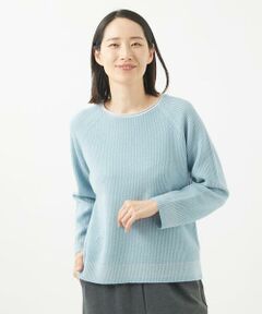 GIANNI LO GIUDICE / ジャンニ・ロ・ジュディチェ ニット・セーター | 畦プレーティングニット