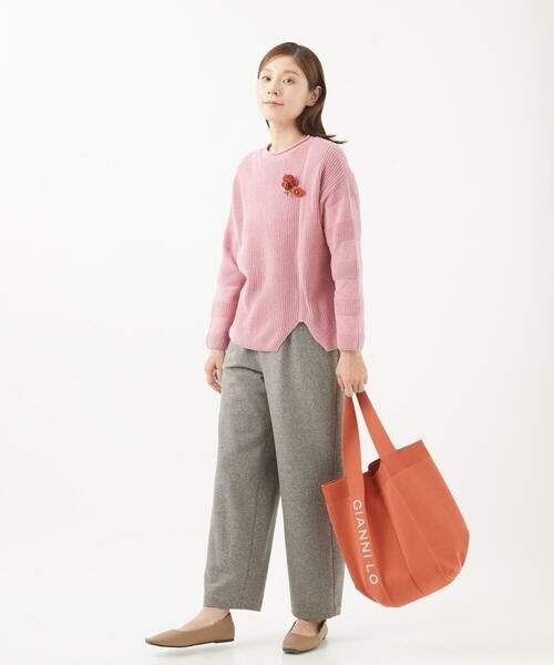 GIANNI LO GIUDICE / ジャンニ・ロ・ジュディチェ ニット・セーター | [洗える]ファンシーカラーニット | 詳細4