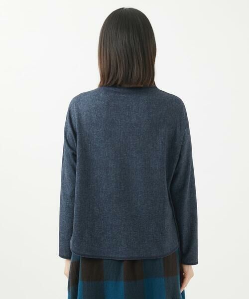 GIANNI LO GIUDICE / ジャンニ・ロ・ジュディチェ カットソー | [洗える・リバーシブル]千鳥プリントカットソー | 詳細13