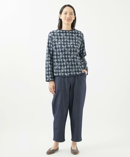 GIANNI LO GIUDICE / ジャンニ・ロ・ジュディチェ カットソー | [洗える・リバーシブル]千鳥プリントカットソー | 詳細18