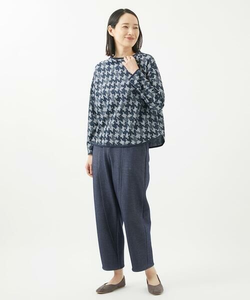 GIANNI LO GIUDICE / ジャンニ・ロ・ジュディチェ カットソー | [洗える・リバーシブル]千鳥プリントカットソー | 詳細19