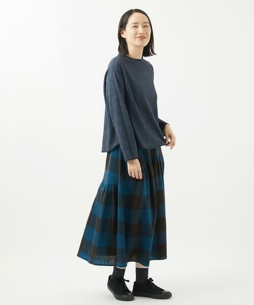 GIANNI LO GIUDICE / ジャンニ・ロ・ジュディチェ カットソー | [洗える・リバーシブル]千鳥プリントカットソー | 詳細23