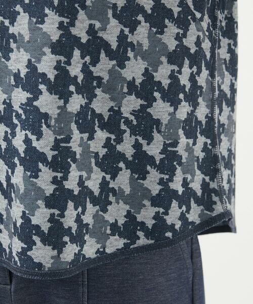 GIANNI LO GIUDICE / ジャンニ・ロ・ジュディチェ カットソー | [洗える・リバーシブル]千鳥プリントカットソー | 詳細7