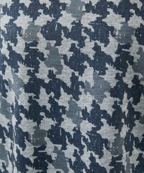 GIANNI LO GIUDICE / ジャンニ・ロ・ジュディチェ カットソー | [洗える・リバーシブル]千鳥プリントカットソー | 詳細8