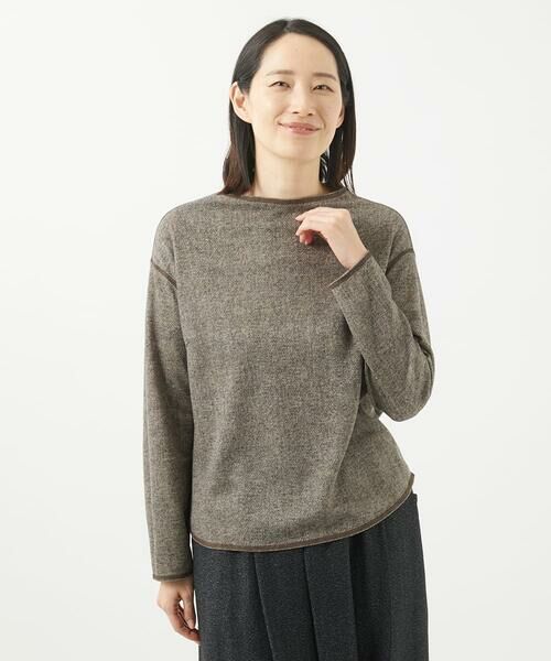 GIANNI LO GIUDICE / ジャンニ・ロ・ジュディチェ カットソー | [洗える・リバーシブル]千鳥プリントカットソー | 詳細26