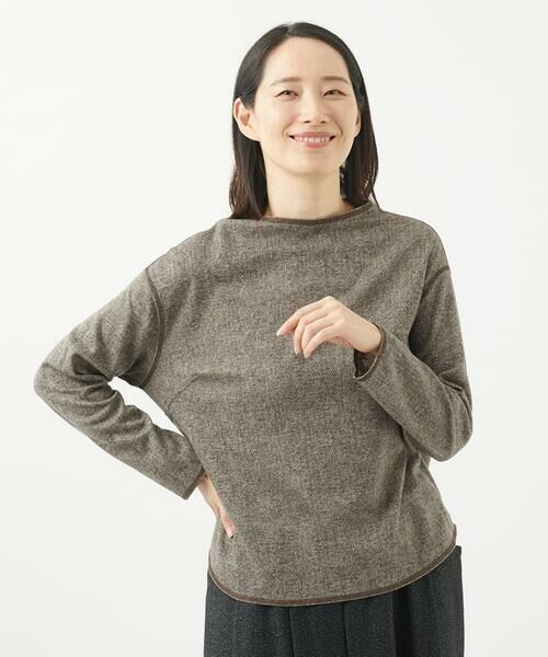 GIANNI LO GIUDICE / ジャンニ・ロ・ジュディチェ カットソー | [洗える・リバーシブル]千鳥プリントカットソー | 詳細28