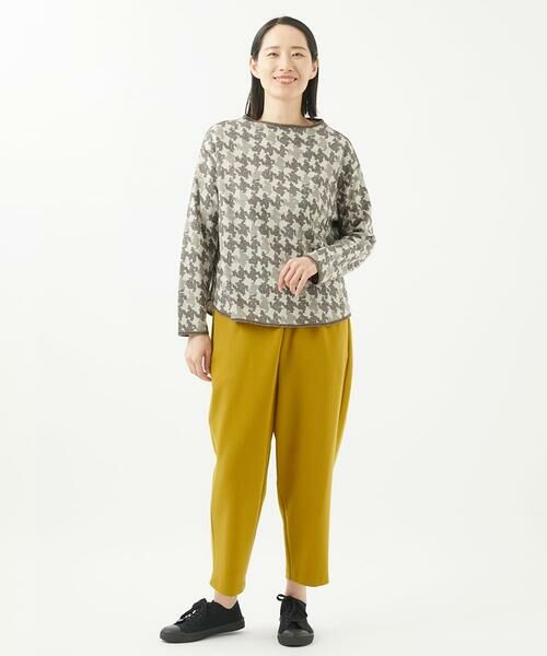 GIANNI LO GIUDICE / ジャンニ・ロ・ジュディチェ カットソー | [洗える・リバーシブル]千鳥プリントカットソー | 詳細29