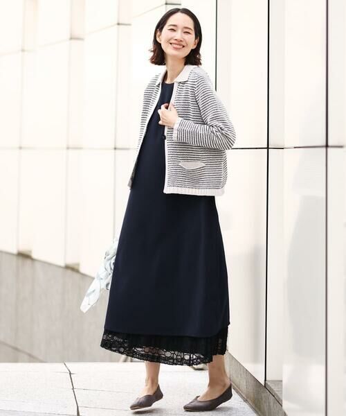 GIANNI LO GIUDICE / ジャンニ・ロ・ジュディチェ ロング・マキシ丈ワンピース | [洗える・日本製]ヴィンテージタンブラーワンピース | 詳細9