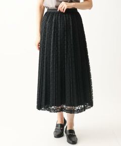 GIANNI LO GIUDICE / ジャンニ・ロ・ジュディチェ ロング・マキシ丈スカート | [洗える]ポリエステルクロシェ風レーススカート