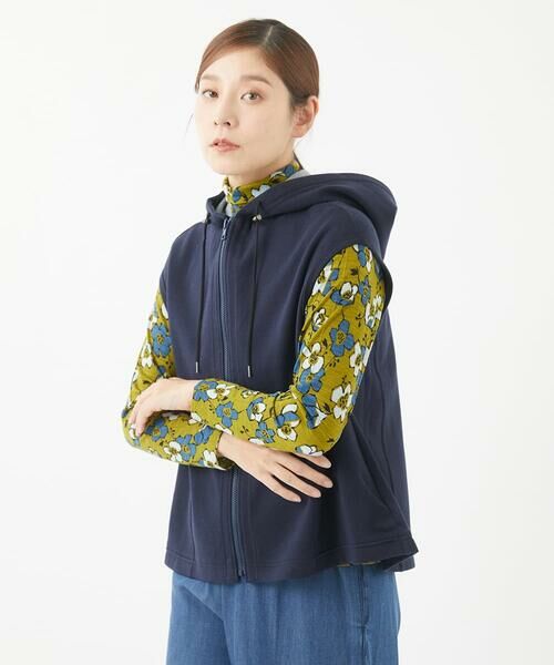 GIANNI LO GIUDICE / ジャンニ・ロ・ジュディチェ ベスト | [洗える]接結リバージャージフーディーベスト | 詳細1