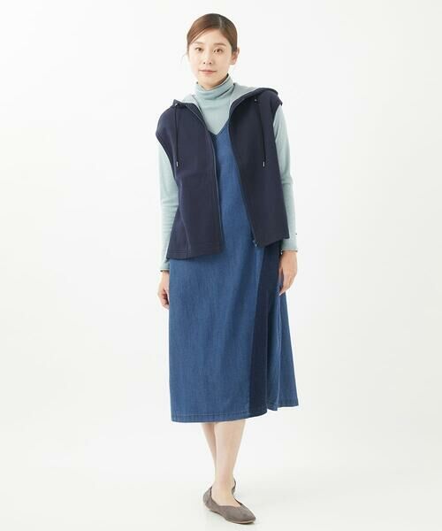 GIANNI LO GIUDICE / ジャンニ・ロ・ジュディチェ ベスト | [洗える]接結リバージャージフーディーベスト | 詳細17