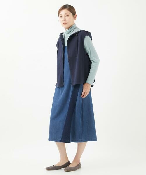 GIANNI LO GIUDICE / ジャンニ・ロ・ジュディチェ ベスト | [洗える]接結リバージャージフーディーベスト | 詳細18