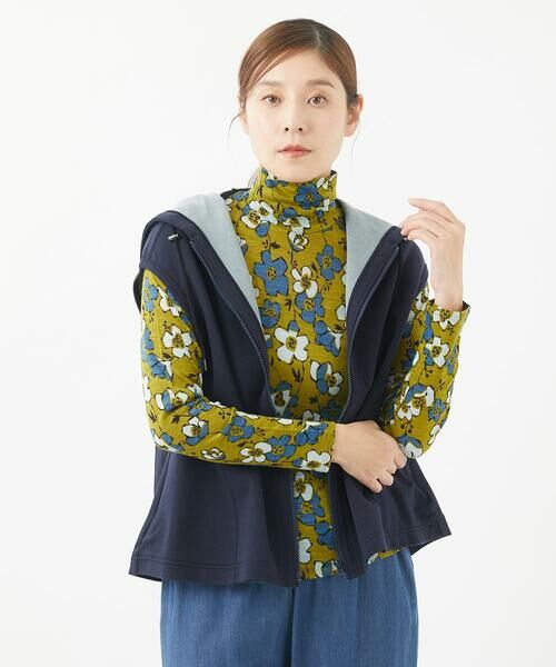 GIANNI LO GIUDICE / ジャンニ・ロ・ジュディチェ ベスト | [洗える]接結リバージャージフーディーベスト | 詳細3