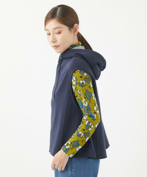 GIANNI LO GIUDICE / ジャンニ・ロ・ジュディチェ ベスト | [洗える]接結リバージャージフーディーベスト | 詳細5