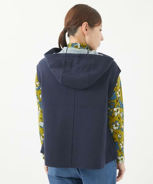 GIANNI LO GIUDICE / ジャンニ・ロ・ジュディチェ ベスト | [洗える]接結リバージャージフーディーベスト | 詳細6