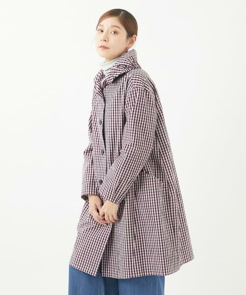 GIANNI LO GIUDICE / ジャンニ・ロ・ジュディチェ その他アウター | オーガニックコットンチェックコート | 詳細2
