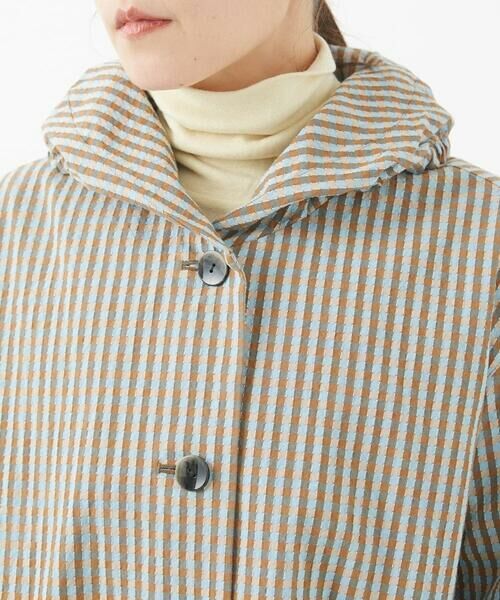 GIANNI LO GIUDICE / ジャンニ・ロ・ジュディチェ その他アウター | オーガニックコットンチェックコート | 詳細14