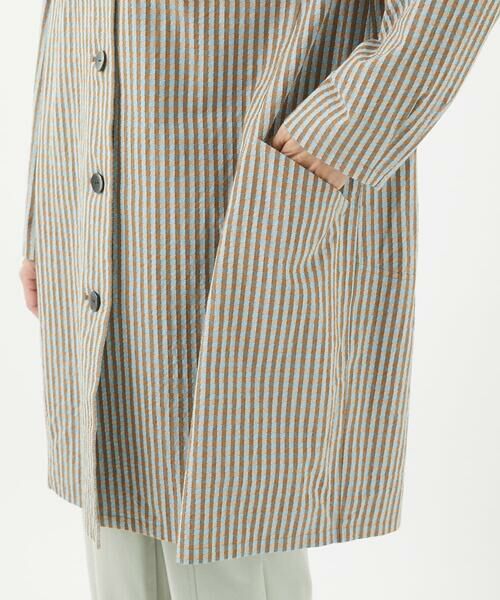 GIANNI LO GIUDICE / ジャンニ・ロ・ジュディチェ その他アウター | オーガニックコットンチェックコート | 詳細16