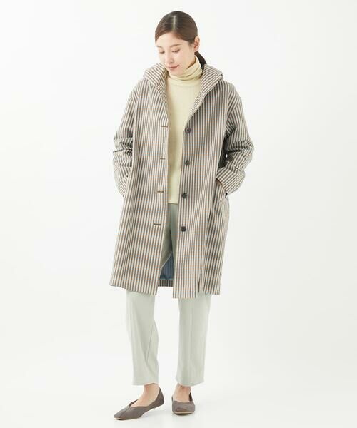 GIANNI LO GIUDICE / ジャンニ・ロ・ジュディチェ その他アウター | オーガニックコットンチェックコート | 詳細21