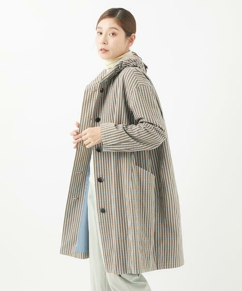 GIANNI LO GIUDICE / ジャンニ・ロ・ジュディチェ その他アウター | オーガニックコットンチェックコート | 詳細9