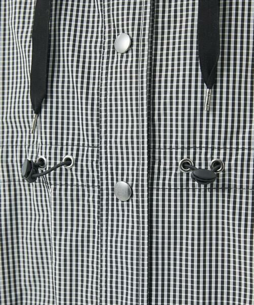 GIANNI LO GIUDICE / ジャンニ・ロ・ジュディチェ その他アウター | [洗える]ギンガムチェックタフタロングコート | 詳細11