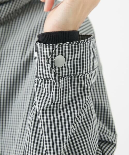 GIANNI LO GIUDICE / ジャンニ・ロ・ジュディチェ その他アウター | [洗える]ギンガムチェックタフタロングコート | 詳細12