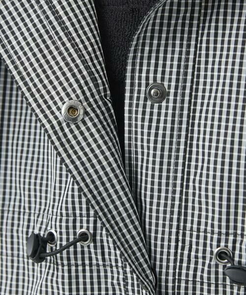 GIANNI LO GIUDICE / ジャンニ・ロ・ジュディチェ その他アウター | [洗える]ギンガムチェックタフタロングコート | 詳細13