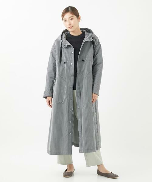 GIANNI LO GIUDICE / ジャンニ・ロ・ジュディチェ その他アウター | [洗える]ギンガムチェックタフタロングコート | 詳細16