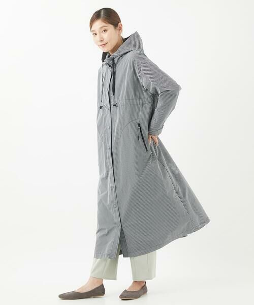 GIANNI LO GIUDICE / ジャンニ・ロ・ジュディチェ その他アウター | [洗える]ギンガムチェックタフタロングコート | 詳細17